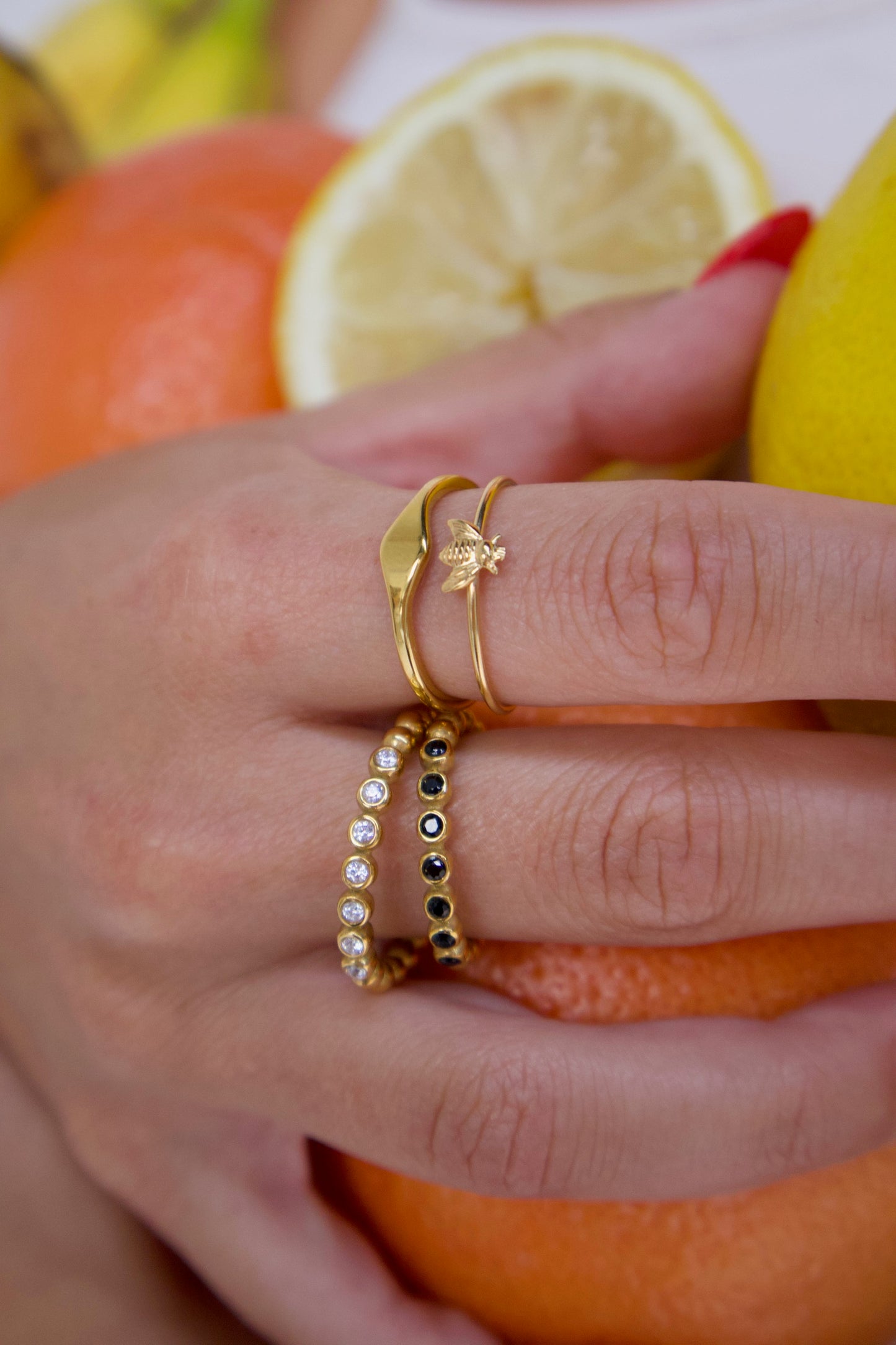 Baby Bee Ring