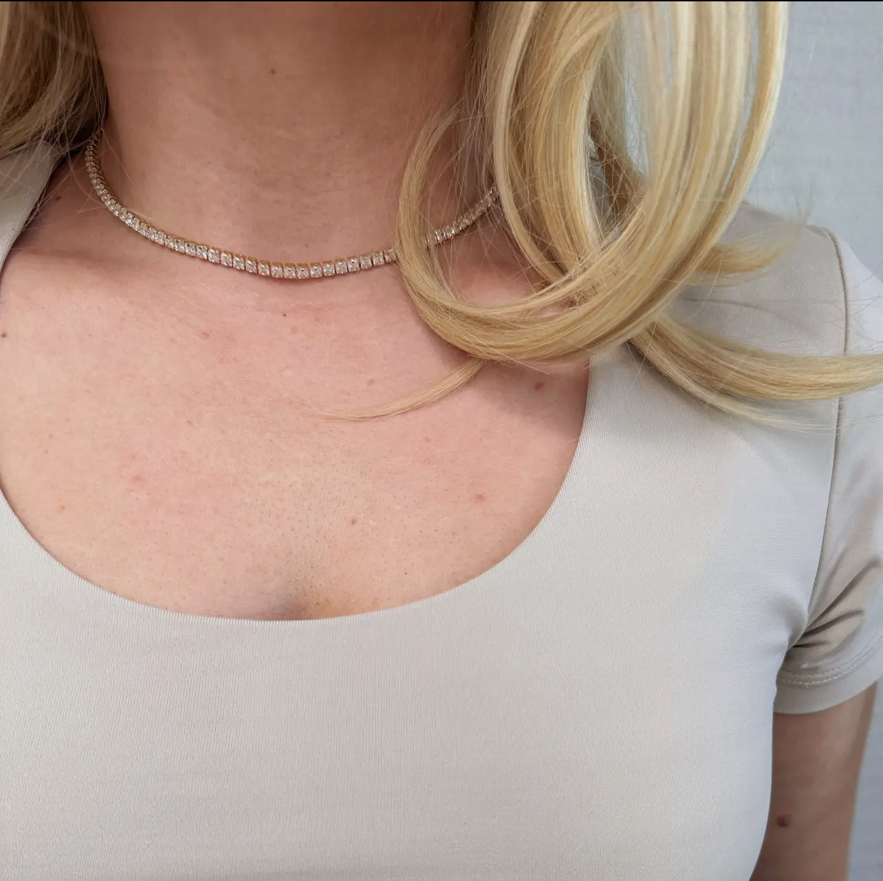 Eva Tennis Necklace