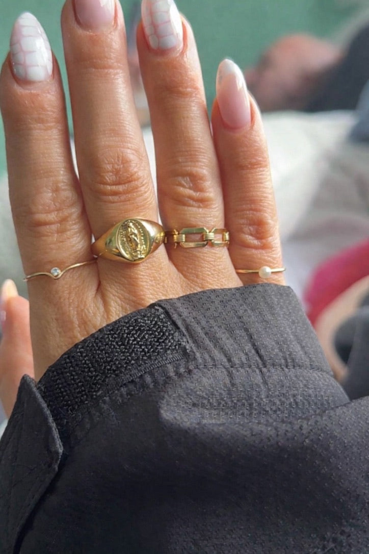 The Virgin Mary Signet Ring