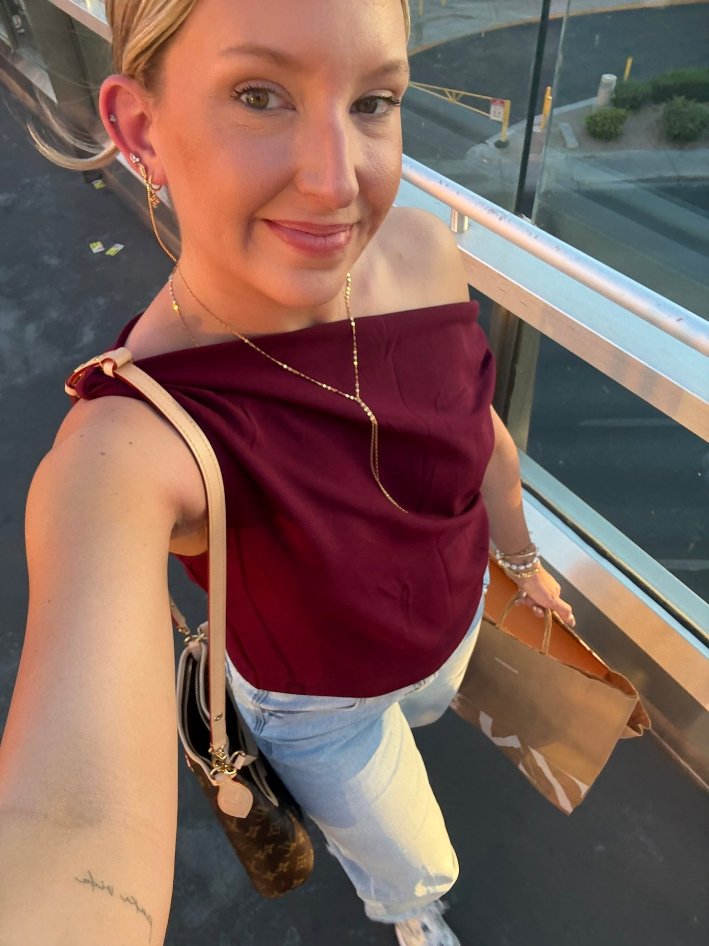 Sequins Lariat Necklace