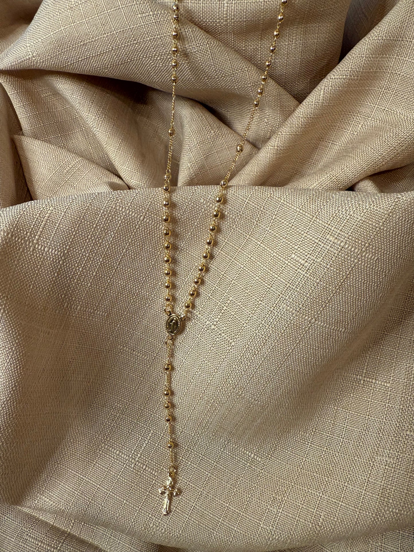 Harmony Rosary Bead Necklace