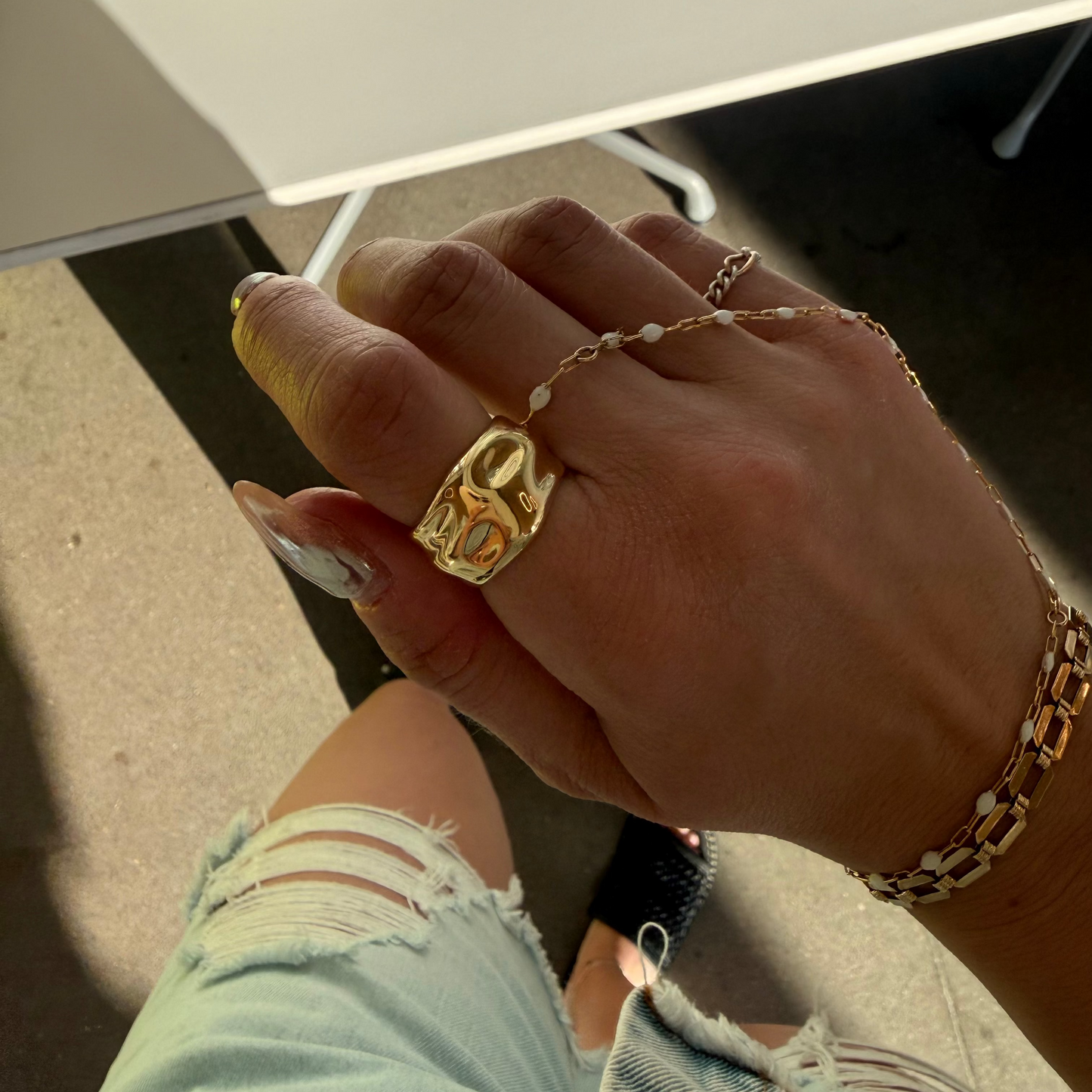 Why So Wavy Ring