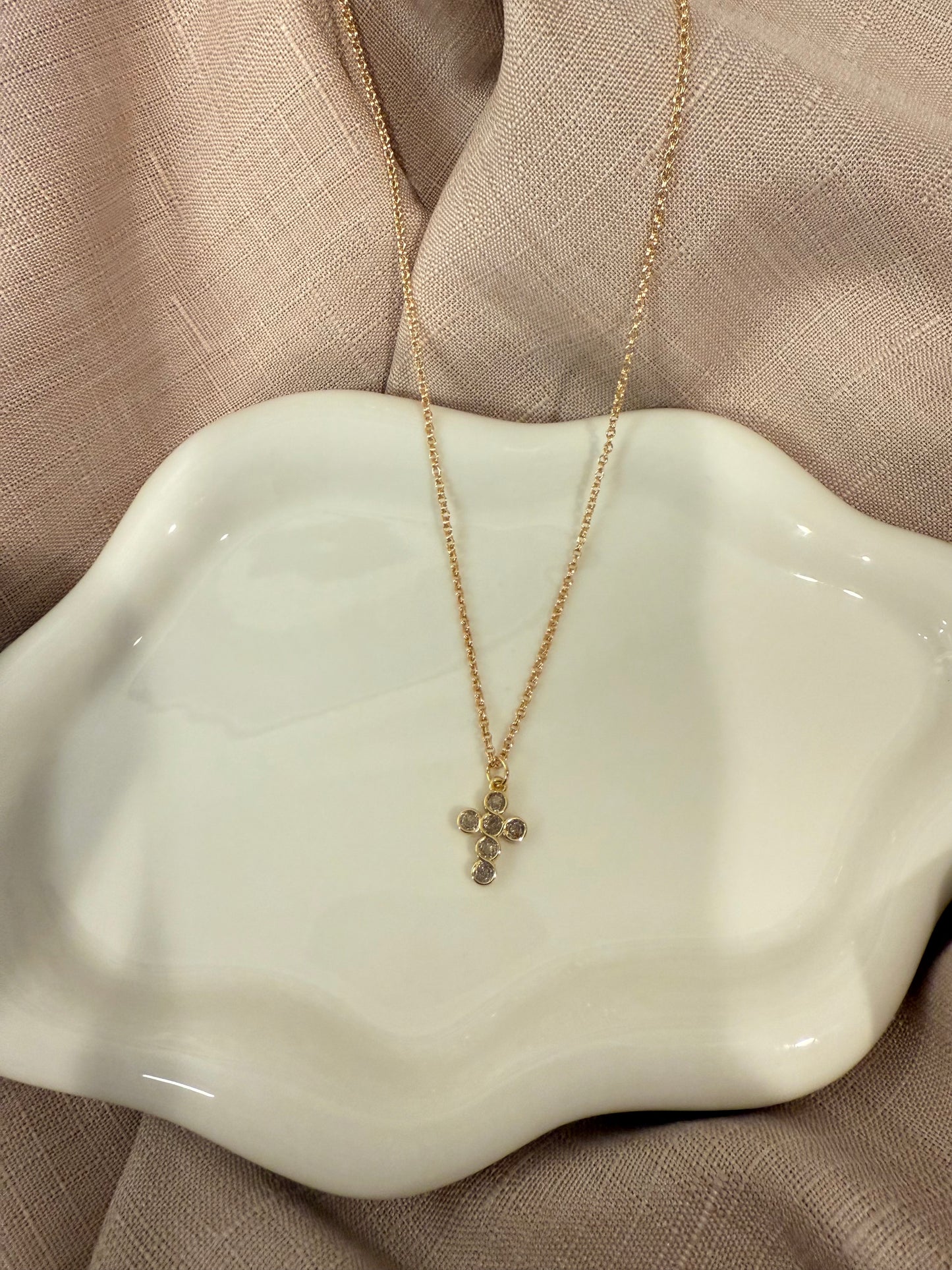 Guided Cross Necklace