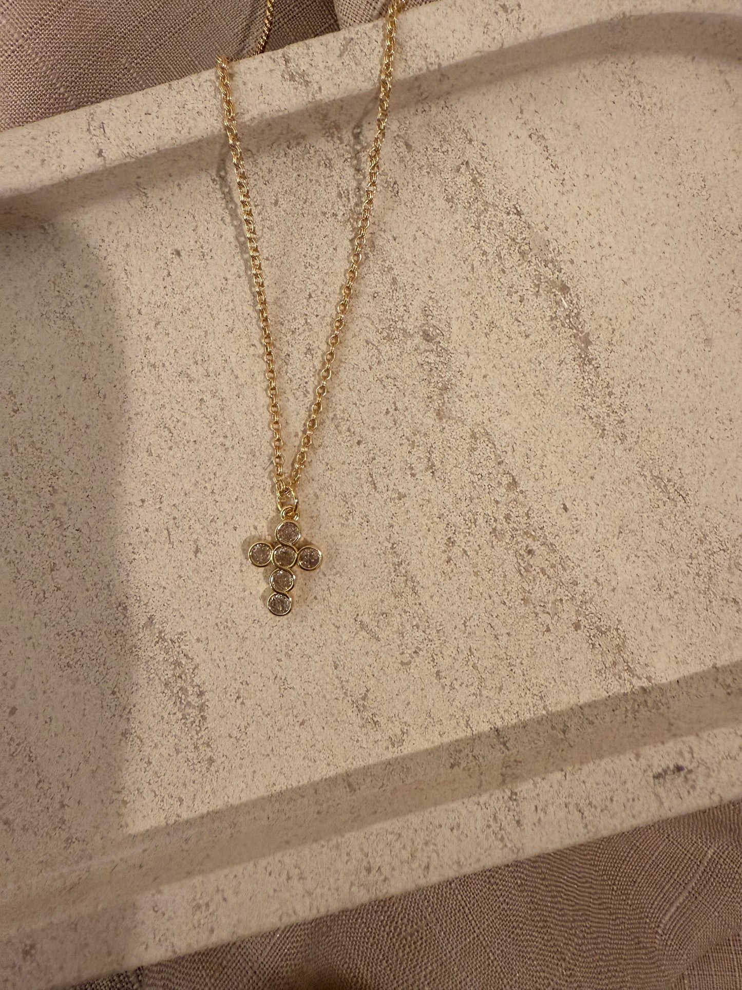 Guided Cross Necklace