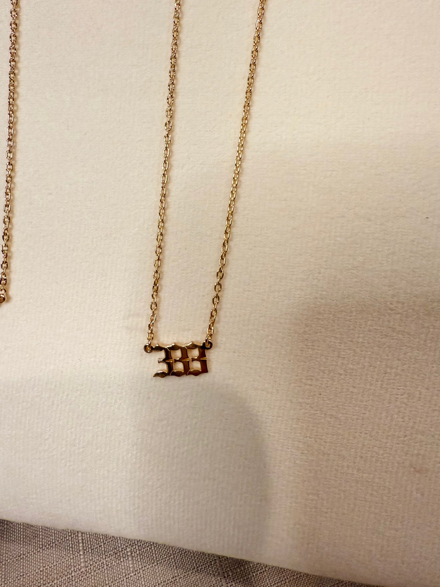 Angel Number Necklace