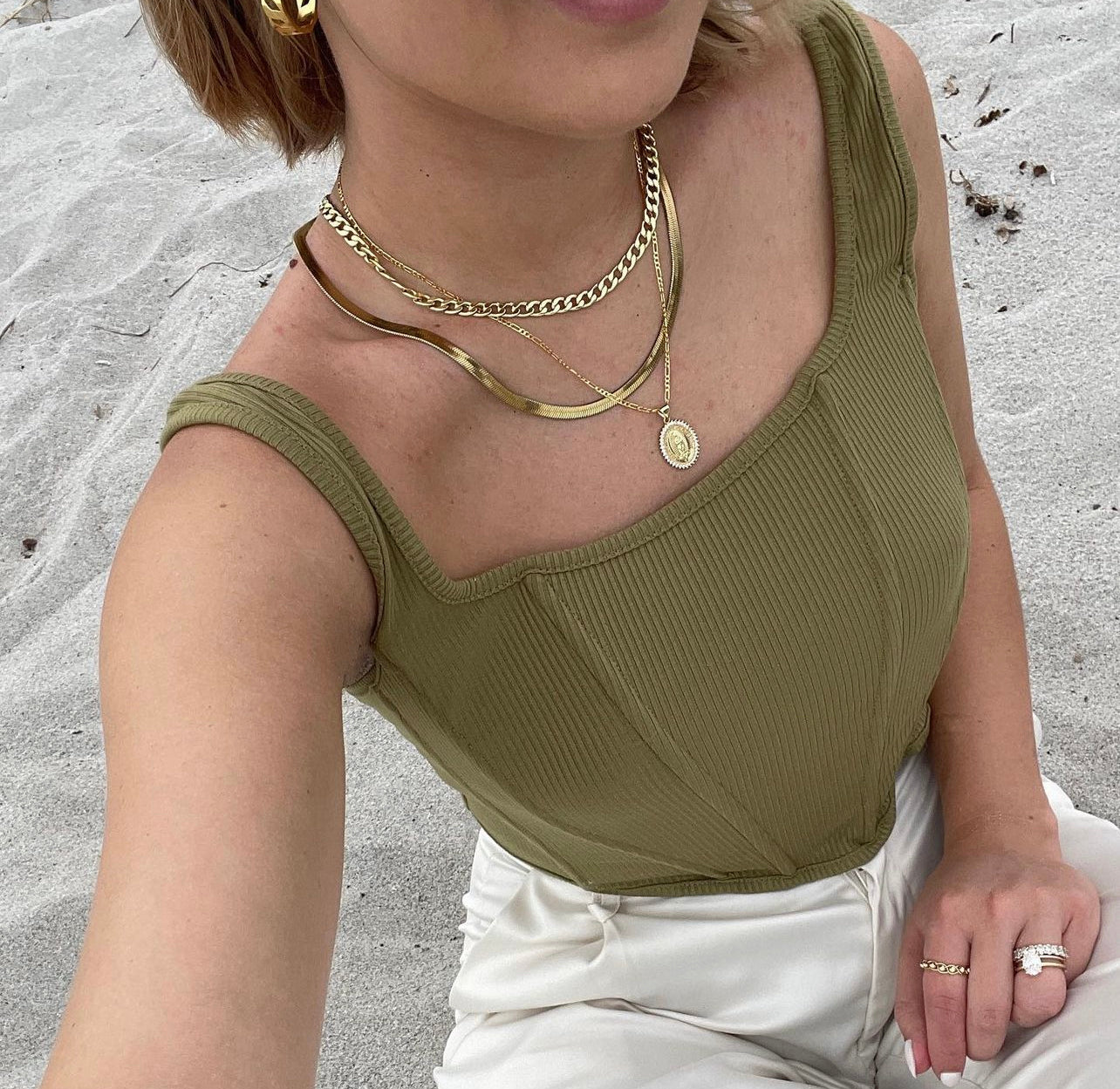 Automatic Curb Necklace