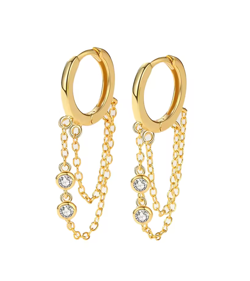 Double Chain Hoops