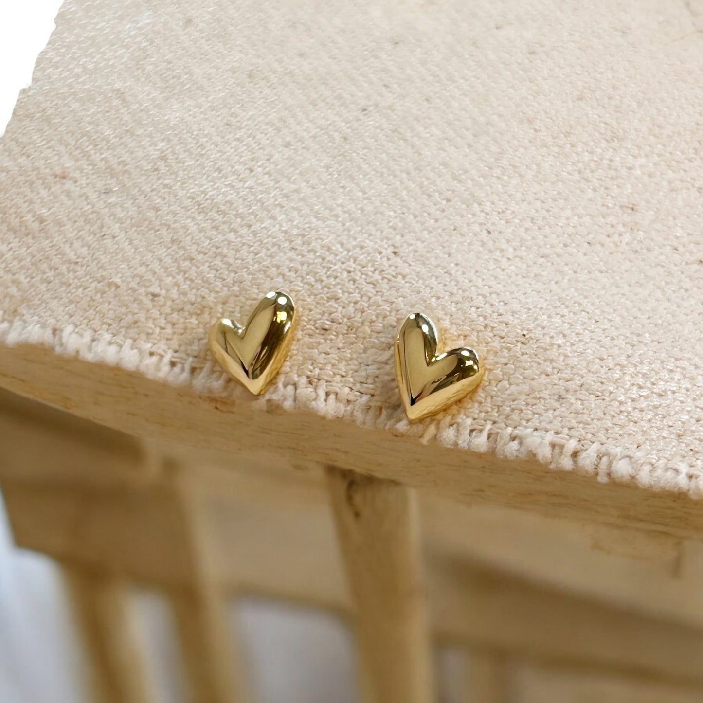 Baby Heart Studs