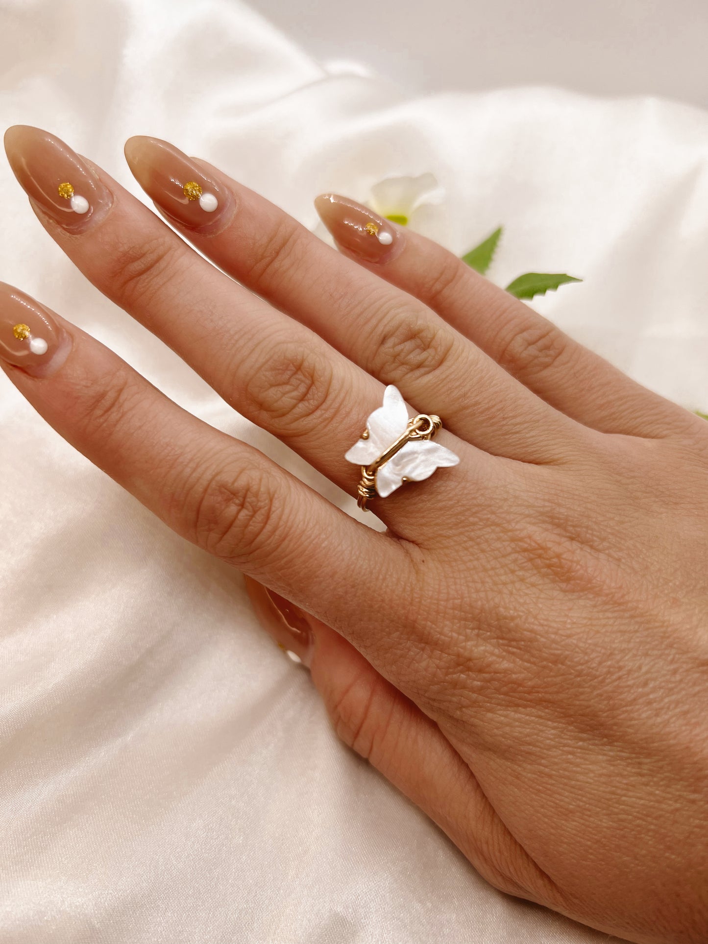Butterfly Wire Wrapped Ring