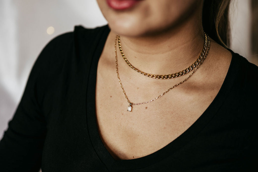 Automatic Curb Necklace