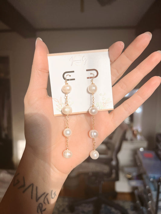 Pearl Drop Earrings