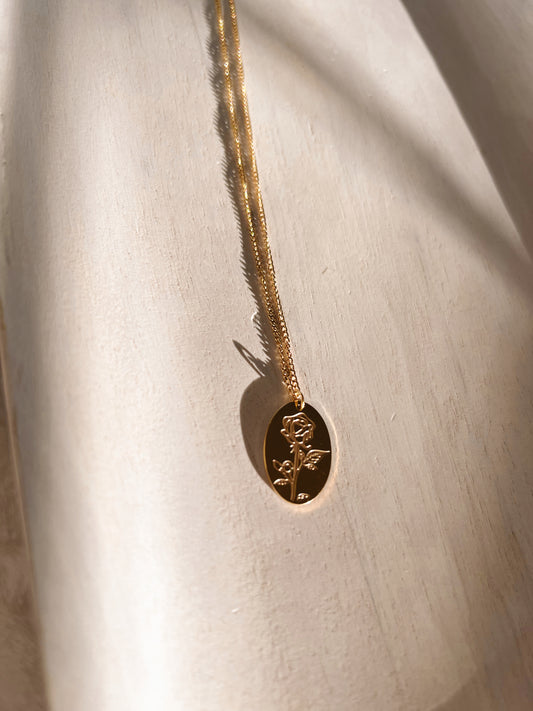 Nicole Flower Necklace