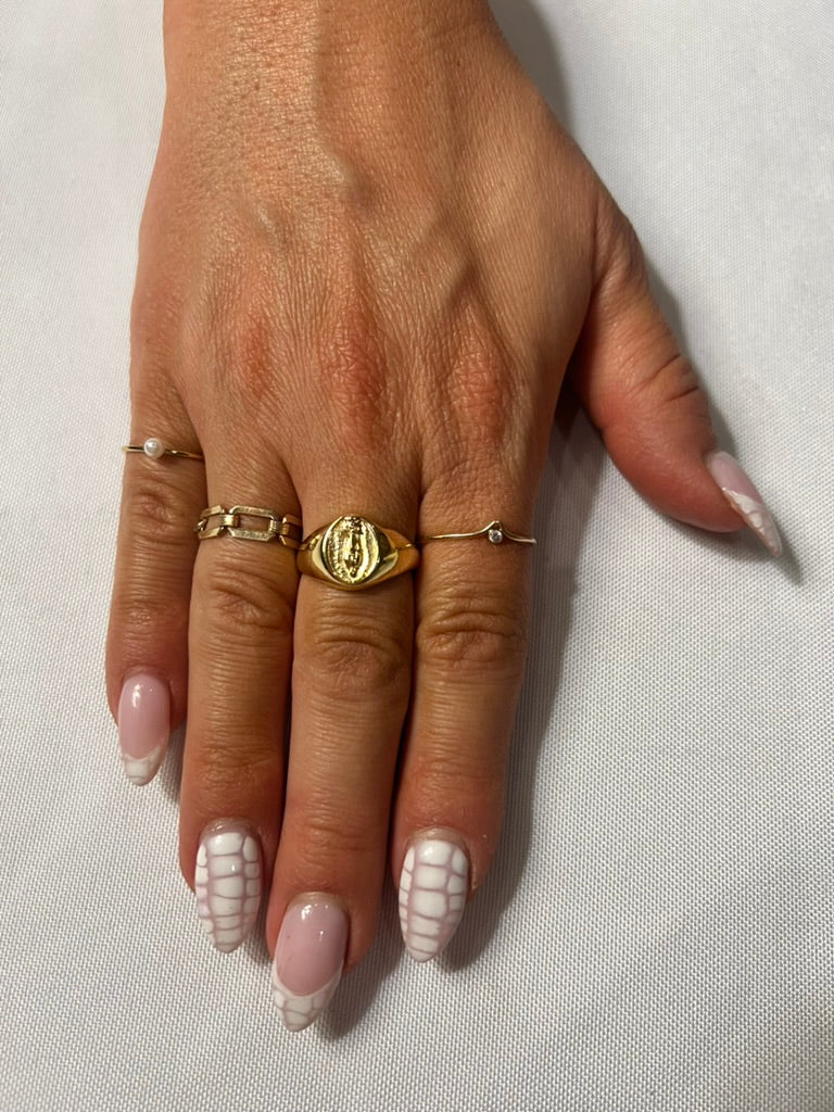 The Virgin Mary Signet Ring