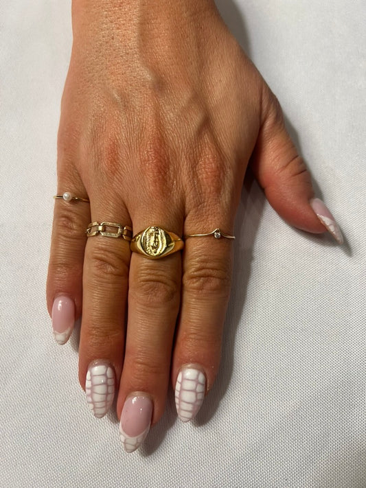 The Virgin Mary Signet Ring