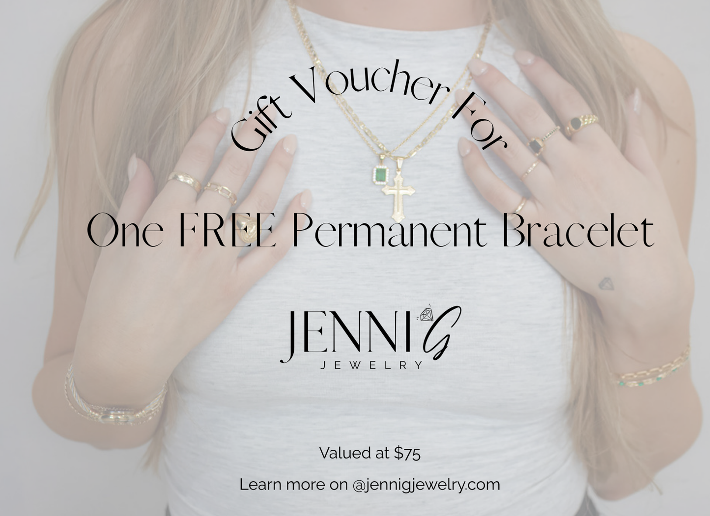Permanent Bracelet Experience Gift Card