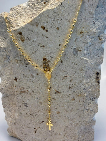 Harmony Rosary Bead Necklace