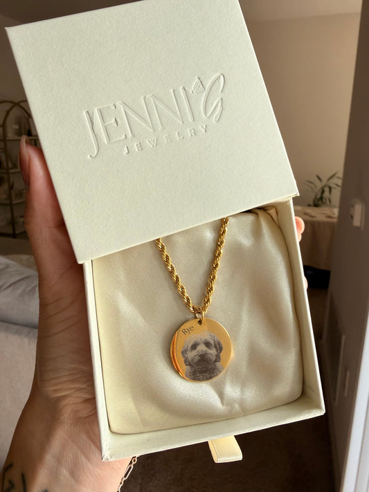 Engraved Animal Necklace