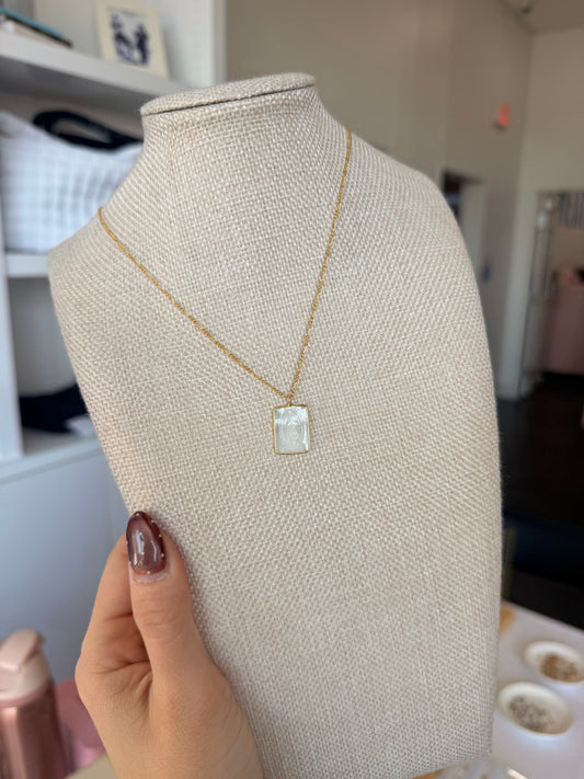 Divine Feminine Mary Necklace