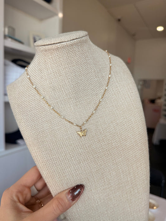 Soft Wings Necklace