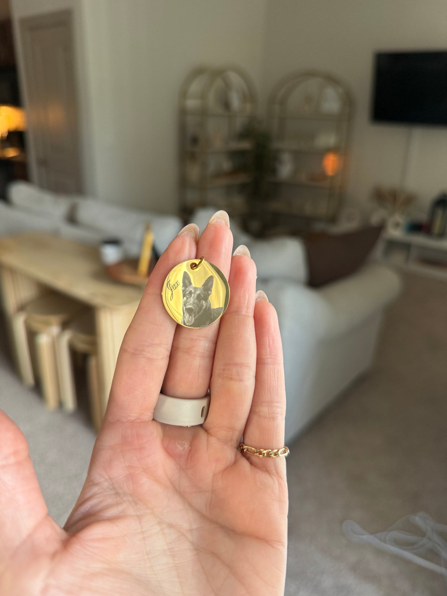 Engraved Animal Necklace