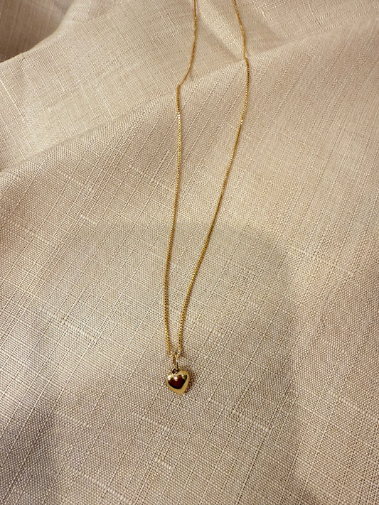 Puffy Heart Necklace