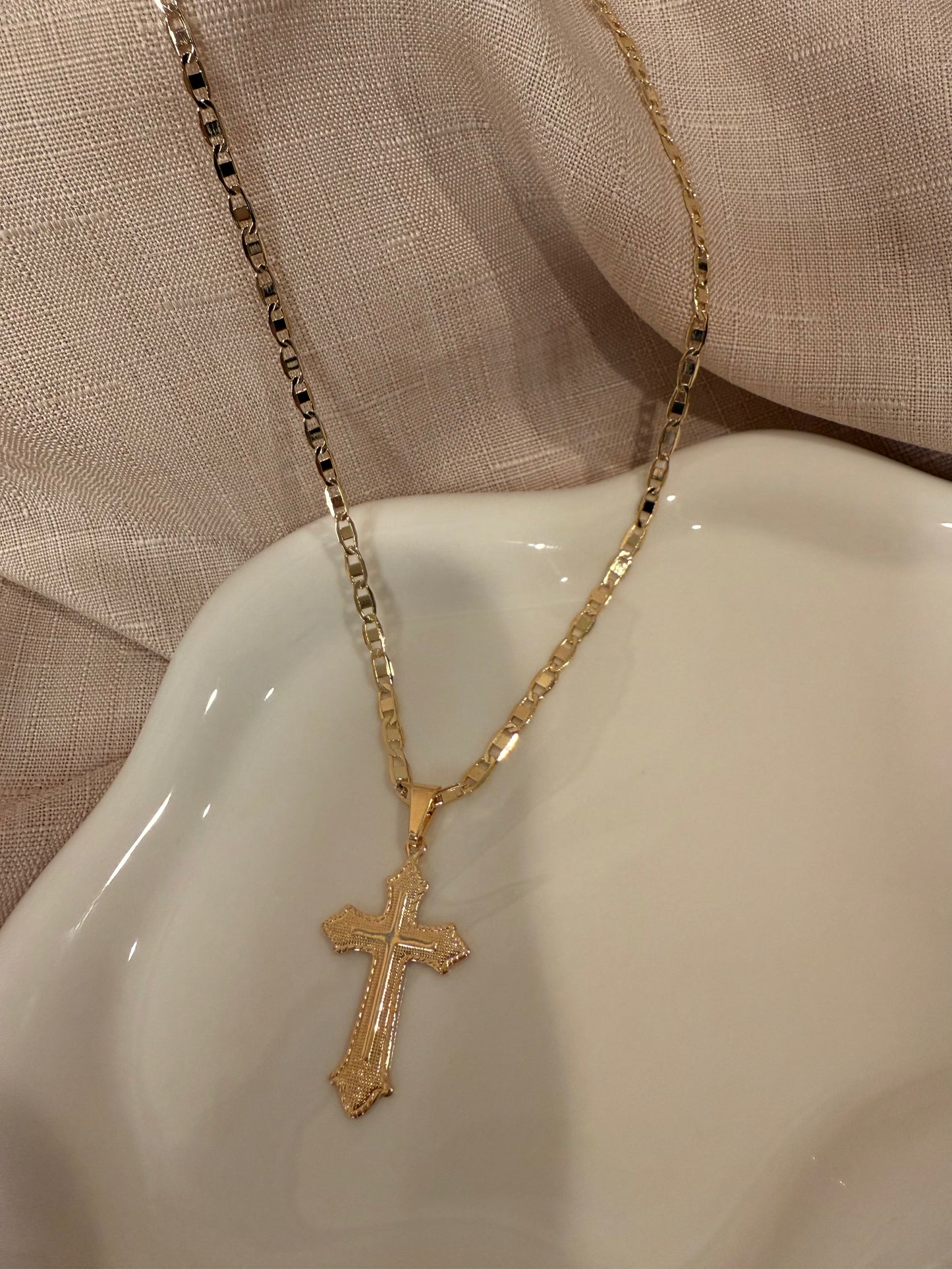 Valentino Cross Necklace