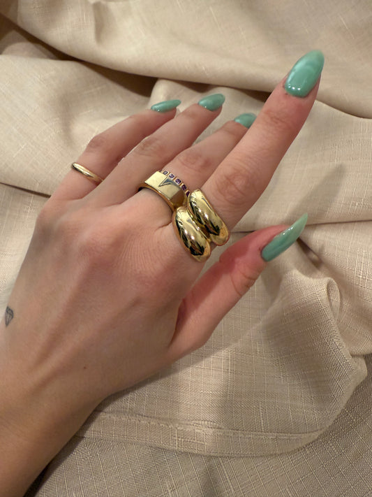 Wrap Around Bubble Ring