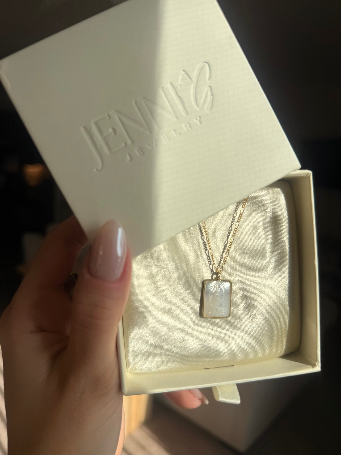 Devine Feminine Mary Necklace