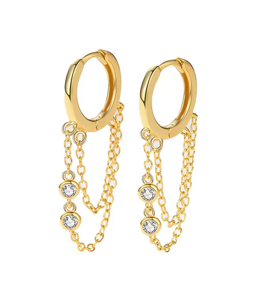 Double Chain Hoops