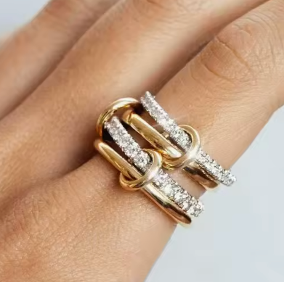 Interlocking Stacked Ring