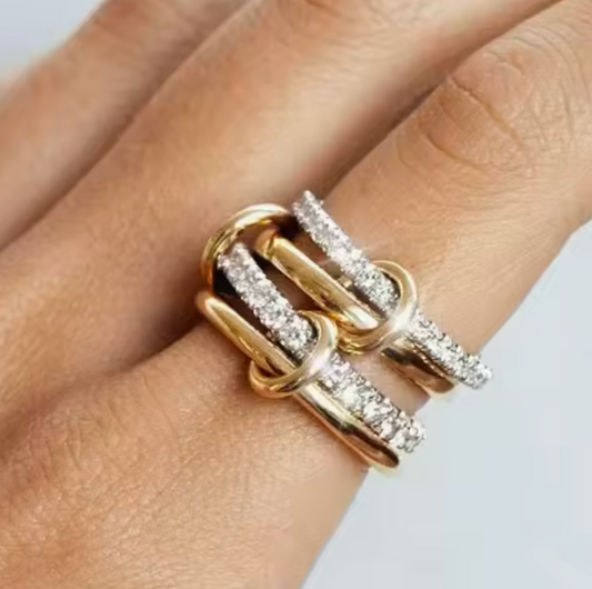 Interlocking Stacked Ring