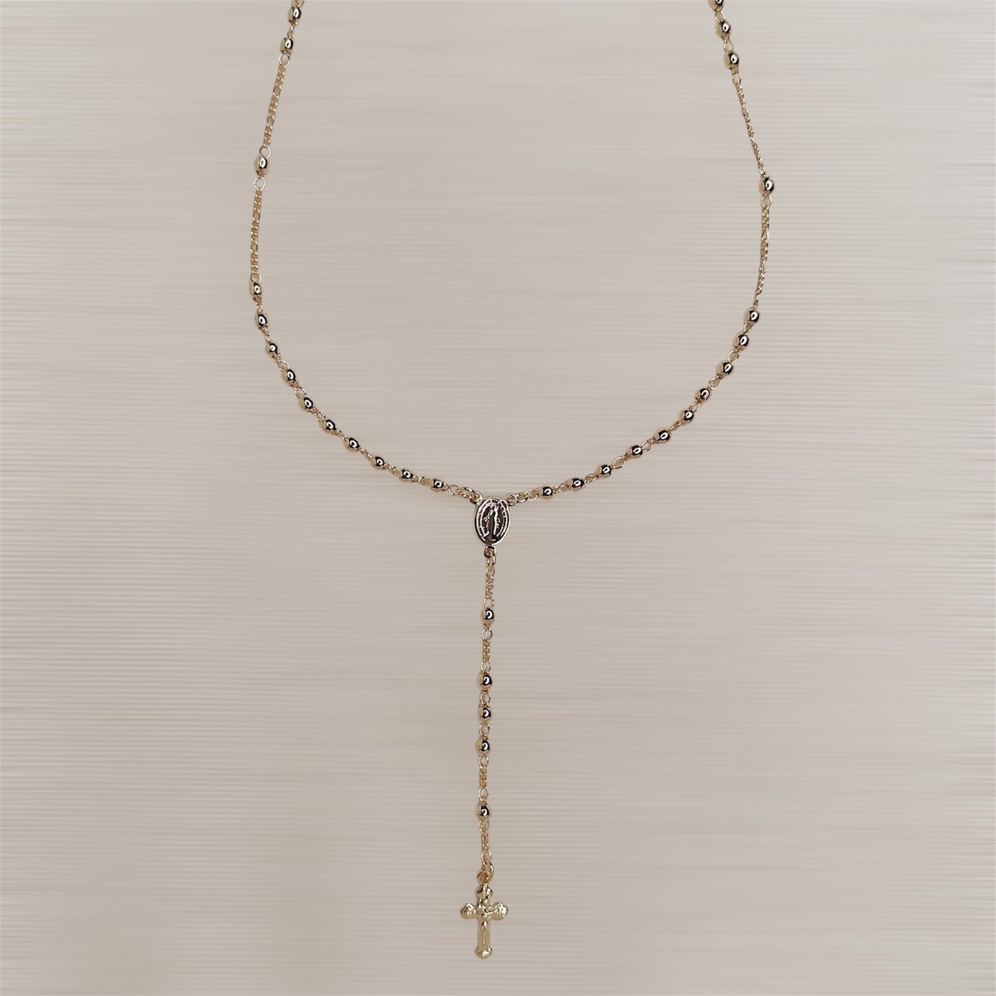 Harmony Rosary Bead Necklace