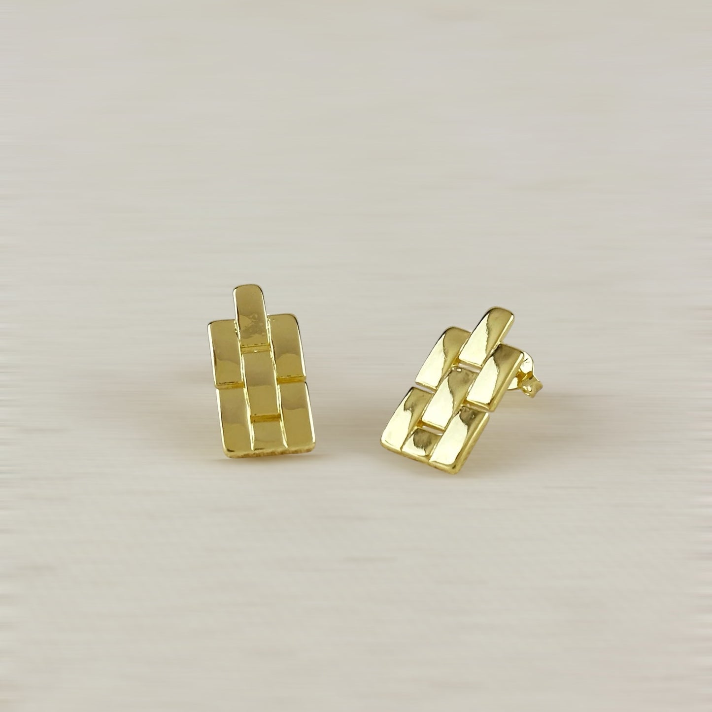 Checkered Earrings