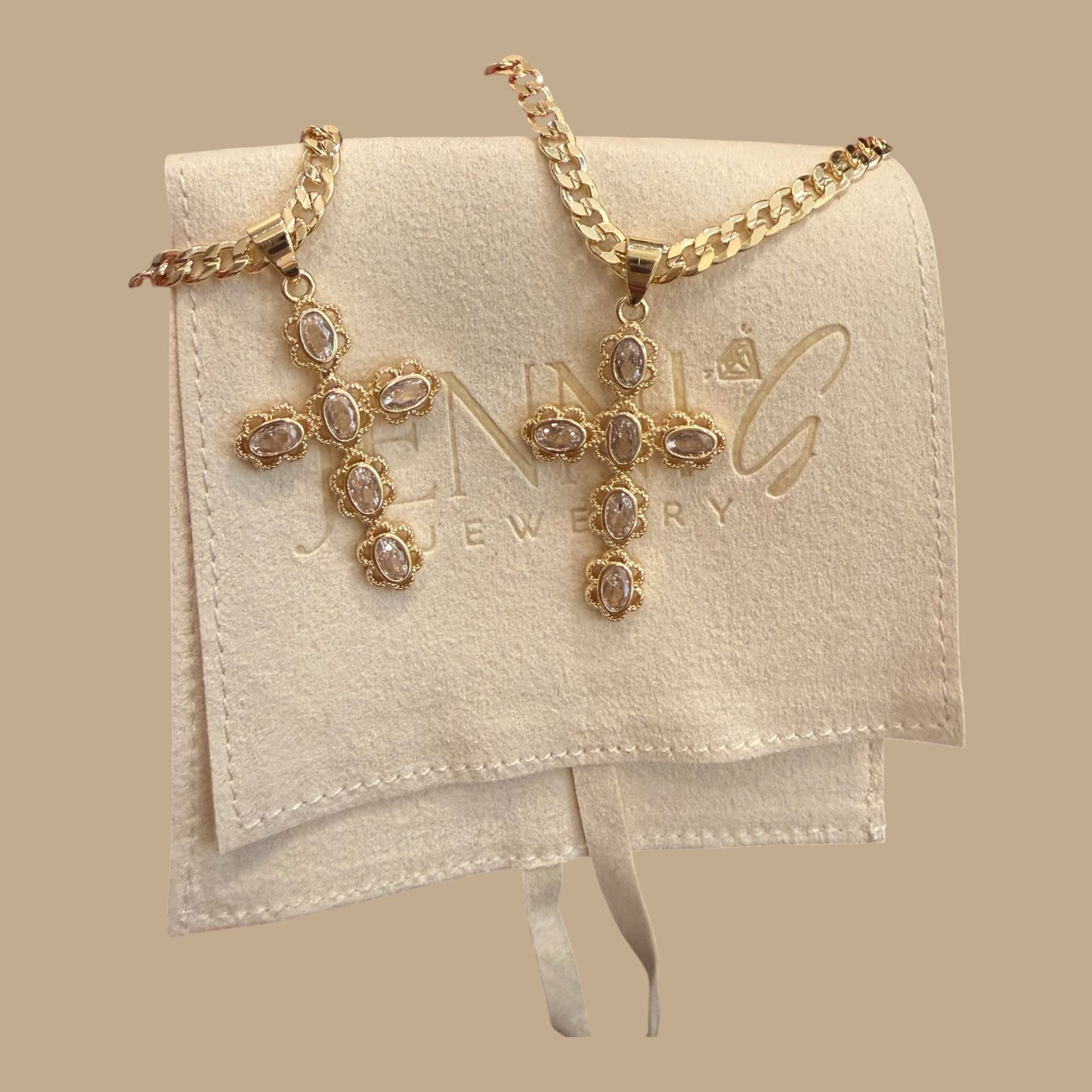 The Ivory Cross Necklace