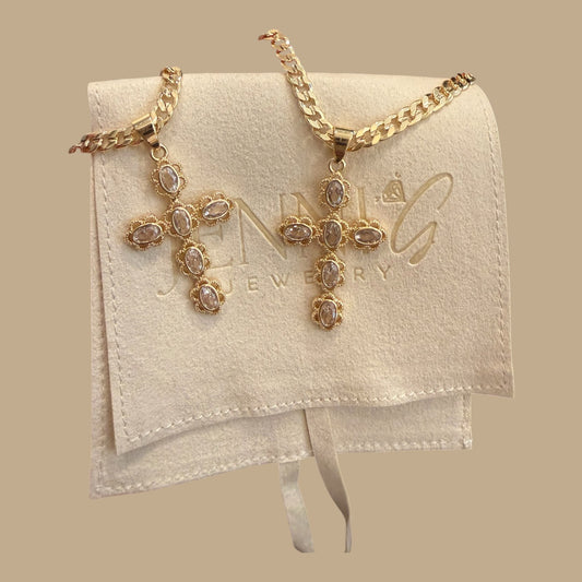 The Ivory Cross Necklace