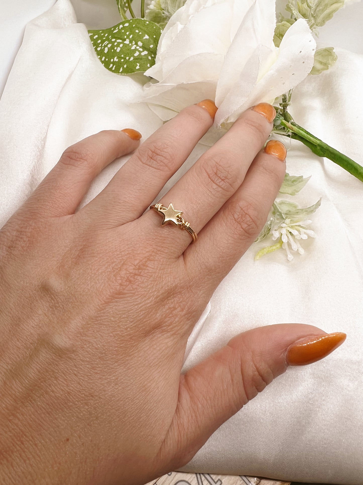Star Power Wire Wrapped Ring