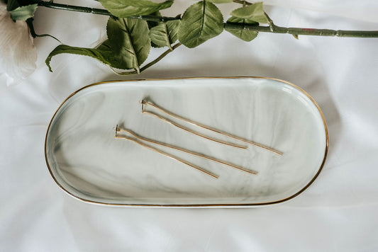 Long Box Chain Drop Earrings